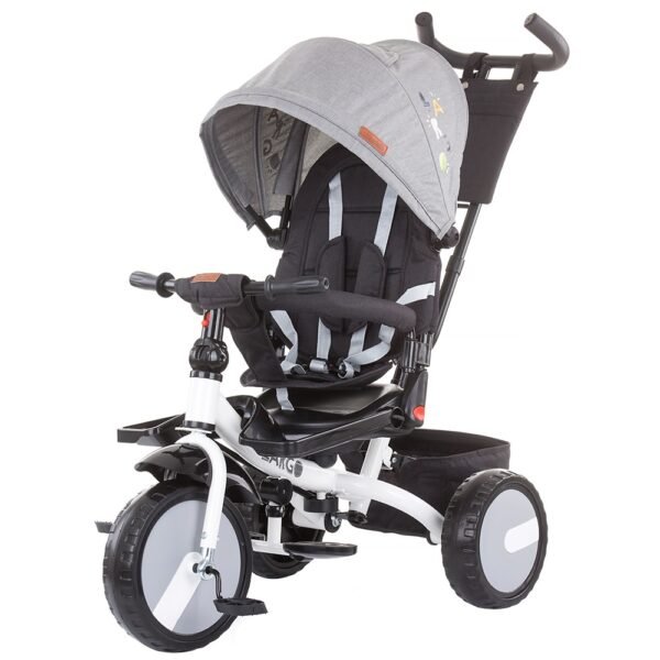 Tricicleta cu sezut reversibil Chipolino Largo asphalt 10