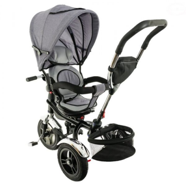Tricicleta cu sezut reversibil eurobaby t307 gri