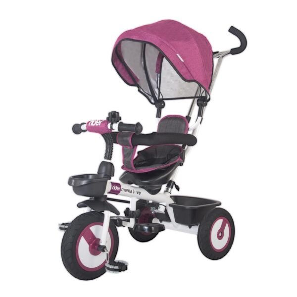 Tricicleta multifunctionala MamaLove Rider Violet 8