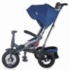 Tricicleta multifunctionala cu roti gonflabile Coccolle Corso Albastru 4