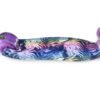 Trotineta aluminiu cu 3 roti pentru fete peste 3 ani Byox Moni Rapture violet cu luminite 2