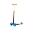 Trotineta cu 3 roti pentru baieti peste 3 ani Chipolino Croxer Evo Fire and Ice albastru cu luminite 1
