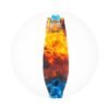 Trotineta cu 3 roti pentru baieti peste 3 ani Chipolino Croxer Evo Fire and Ice albastru cu luminite 2