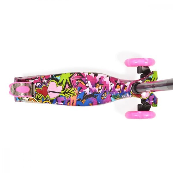 Trotineta cu lumini Rapture Pink