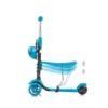 Trotineta cu scaun 3 roti pentru baieti peste 3 ani Chipolino Kiddy Evo albastru cu luminite 3