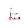 Trotineta cu scaun 3 roti pentru fete peste 3 ani Lorelli 2 in 1 Smart 2020 Flowers roz 1