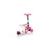 Trotineta cu scaun 3 roti pentru fete peste 3 ani Lorelli 2 in 1 Smart 2020 Flowers roz 2