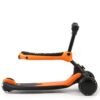 Trotineta cu scaun 3 roti unisex peste 1 an Chipolino 2 in 1 X press portocaliu cu luminite 1