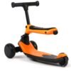 Trotineta cu scaun 3 roti unisex peste 1 an Chipolino 2 in 1 X press portocaliu cu luminite 2