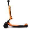 Trotineta cu scaun 3 roti unisex peste 1 an Chipolino 2 in 1 X press portocaliu cu luminite 4