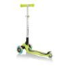 Trotineta globber primo cu lumini pliabila culoare verde 2