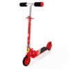 Trotineta pliabila ferrari pentru copii cu roti 120 mm rosie 1