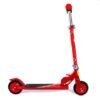 Trotineta pliabila ferrari pentru copii cu roti 120 mm rosie 2