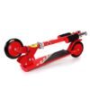 Trotineta pliabila ferrari pentru copii cu roti 120 mm rosie 3