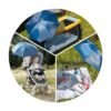Umbreluta solara pentru carucioare bleumarin Reer 72156 3
