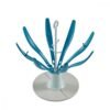Uscator pliabil biberoane Floare Bleu 3